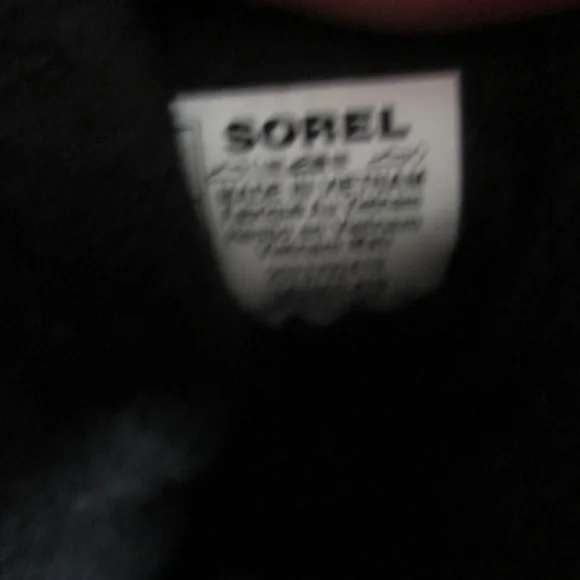 new SOREL EXPLORER girls Navy Blue LACE INDIA winter boots Sz 9